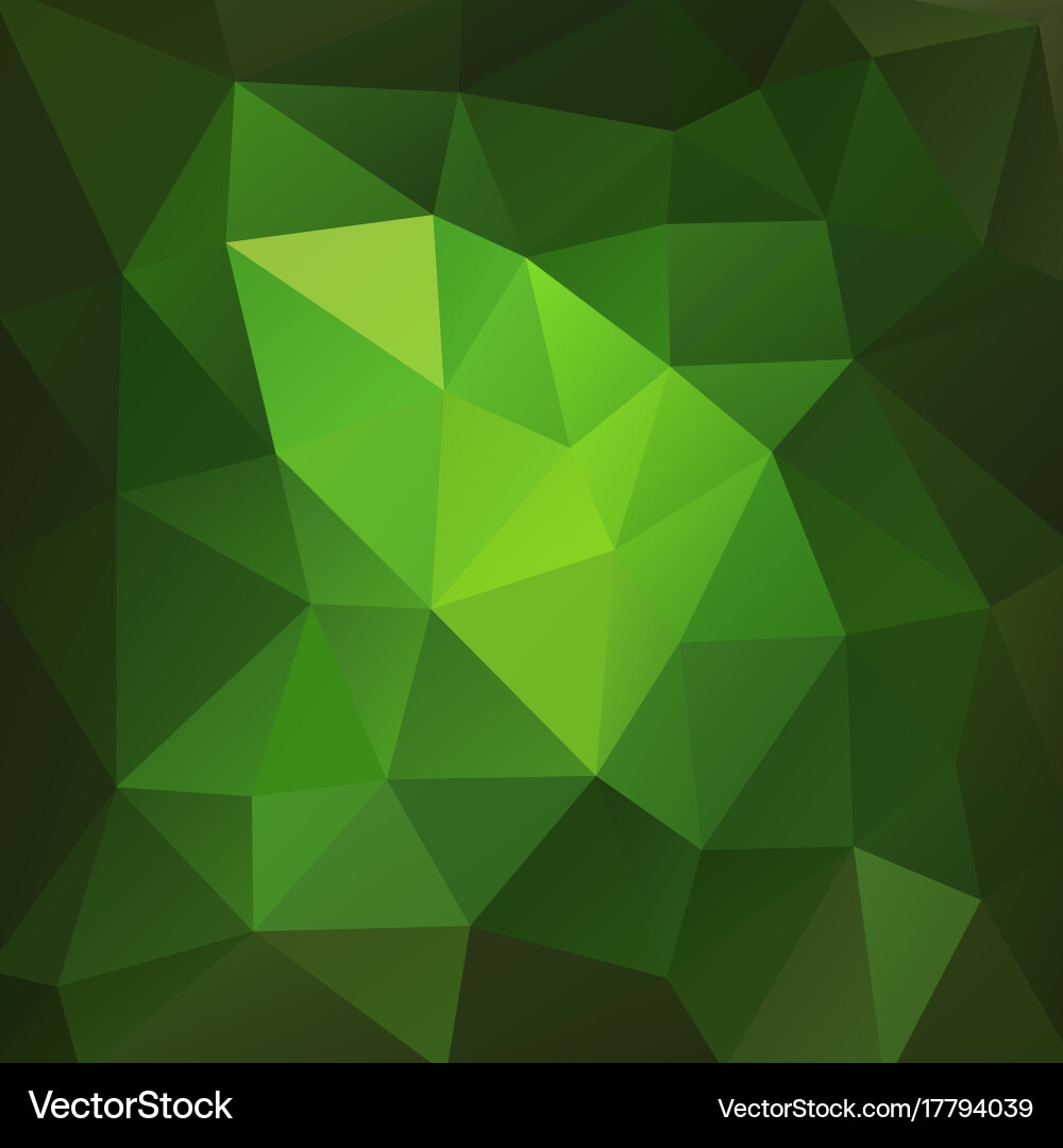 Abstract colorful background of triangles vector image
