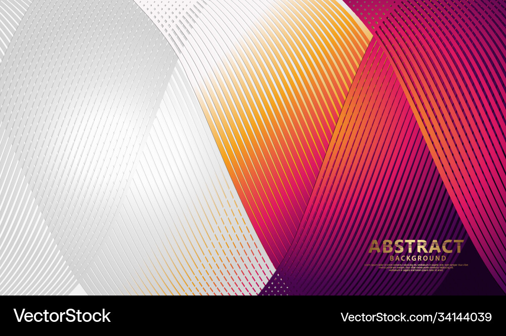 Abstract flow lines background with elegant Abstract flow lines background with elegant Vector Image