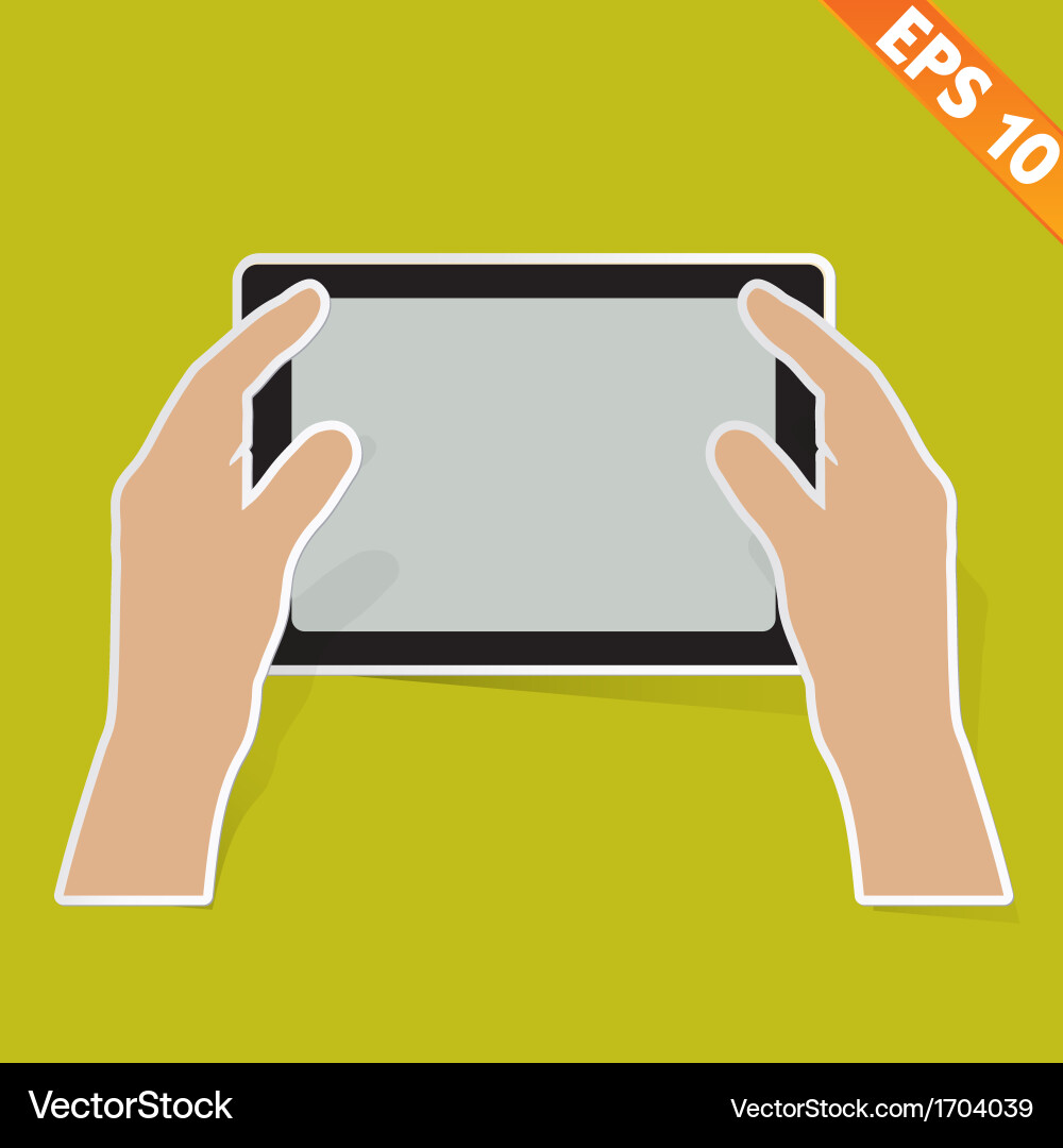 Bring your own device concept - eps10 vector image