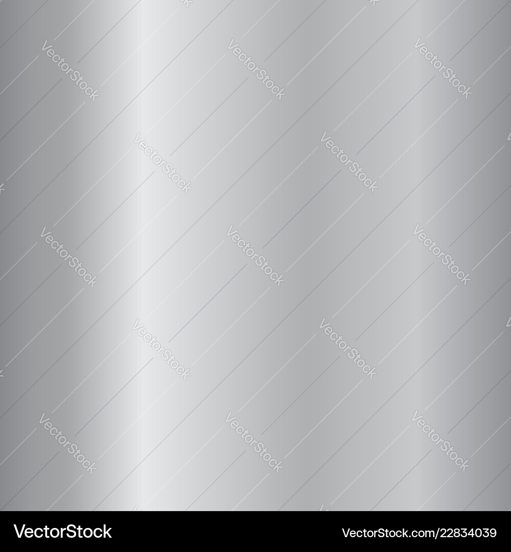 Silver gradient smooth texture empty gray metal Silver gradient smooth texture empty gray metal vector image