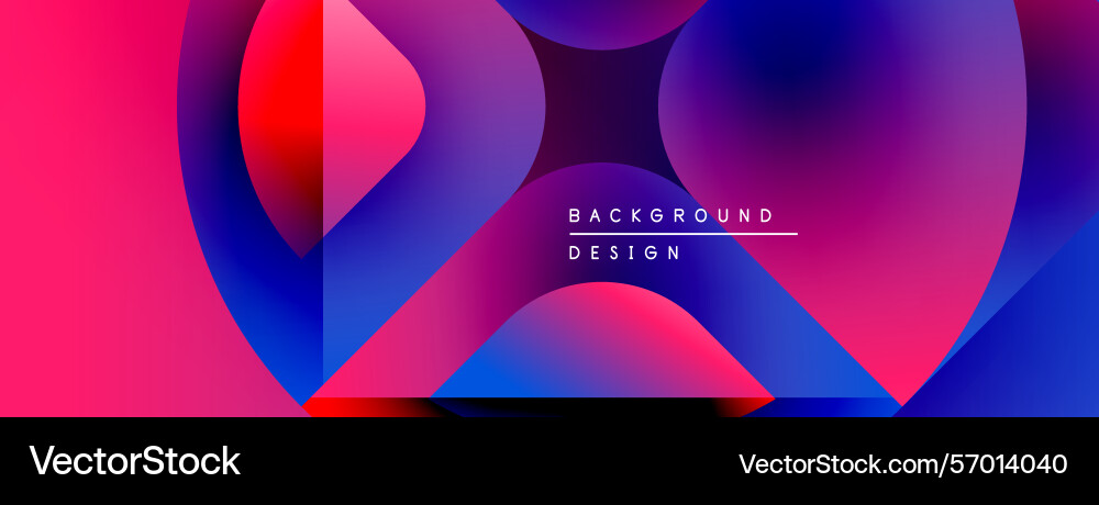 Abstract colorful design overlapping shapes Abstract colorful design overlapping shapes vector image