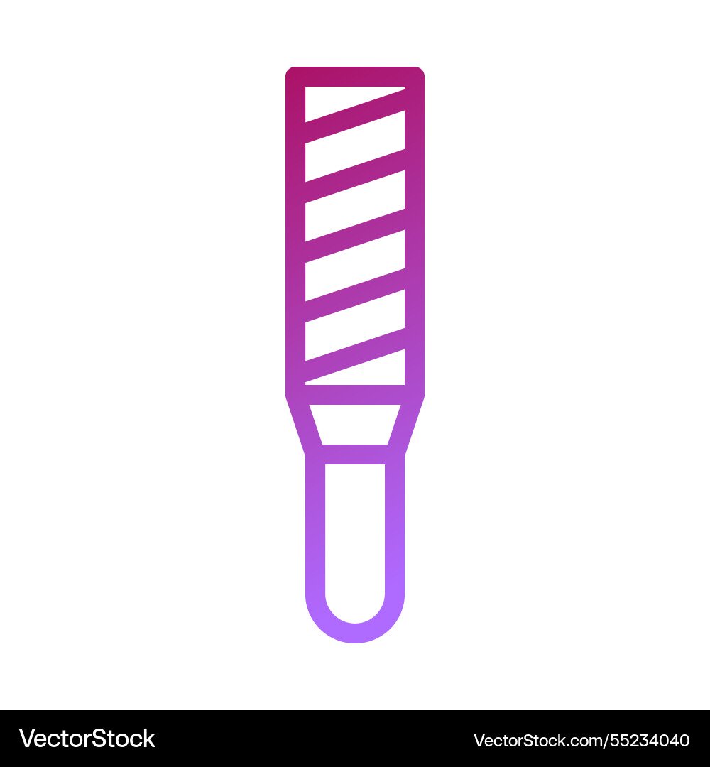 Gradient file tool icon minimalist design style Gradient file tool icon minimalist design style vector image