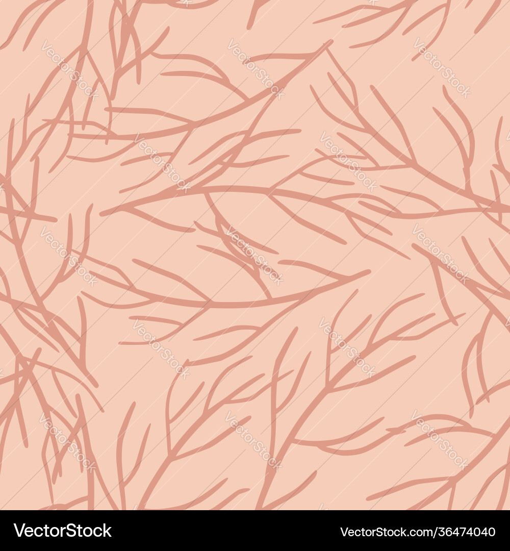 Scrapbook botanic seamless pattern with random Scrapbook botanic seamless pattern with random vector image