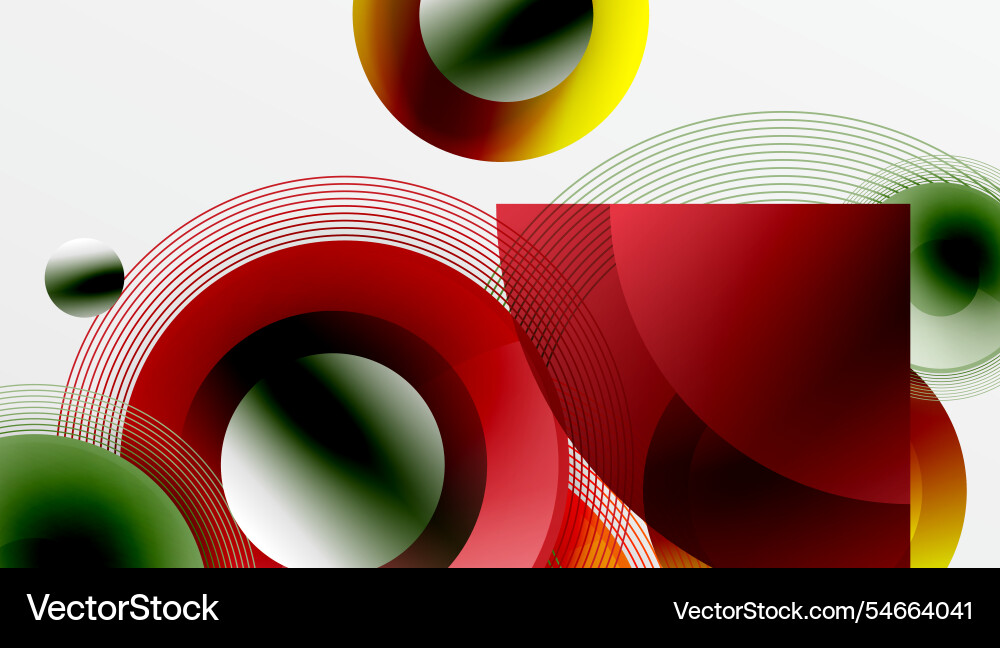 Abstract composition of overlapping circles Abstract composition of overlapping circles Vector Image