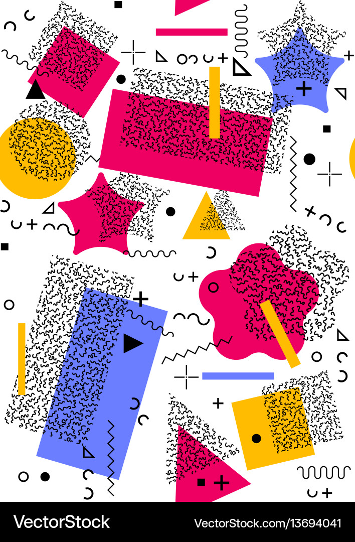 Abstract seamless pattern Vector Image