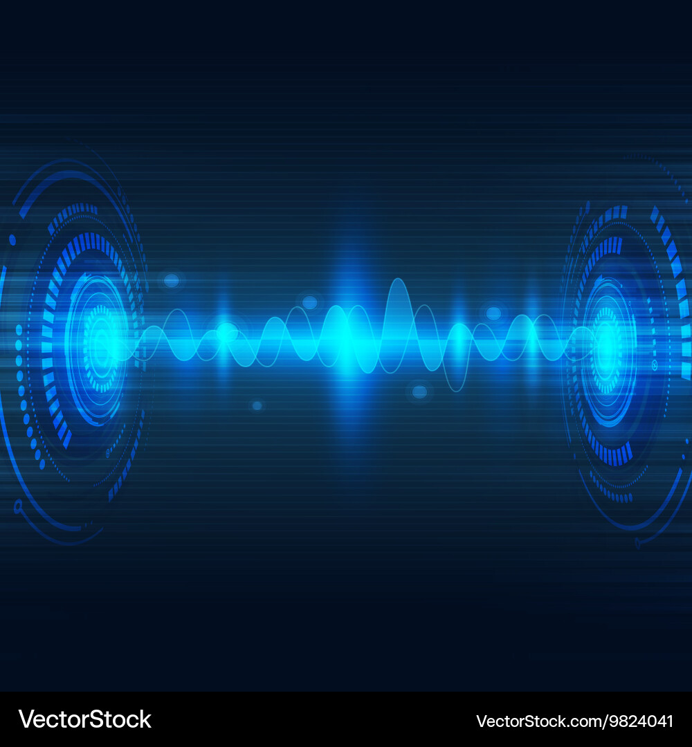 Digital Circuit Background vector image