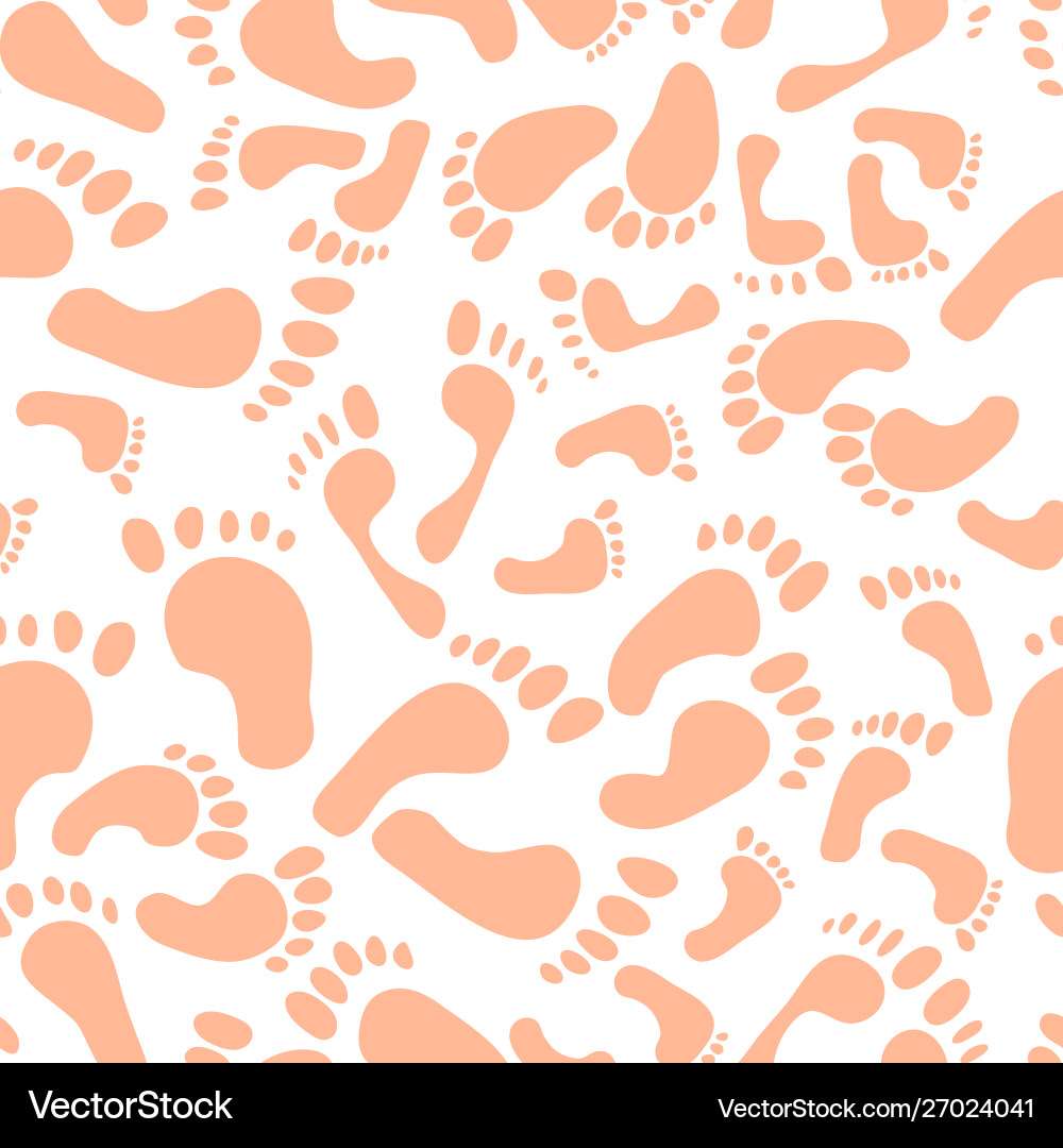 Seamless pattern with traces different sizes Seamless pattern with traces different sizes vector image