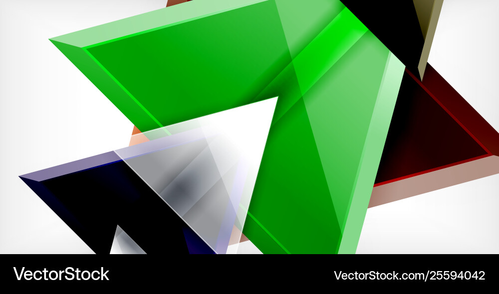 3d triangular minimal abstract background 3d triangular minimal abstract background vector image