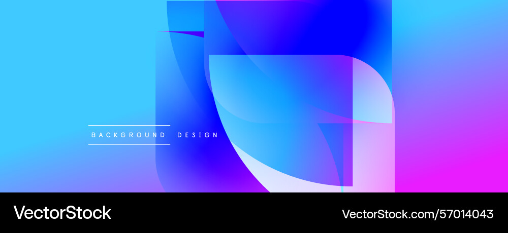 Abstract vibrant background overlapping shapes Abstract vibrant background overlapping shapes vector image