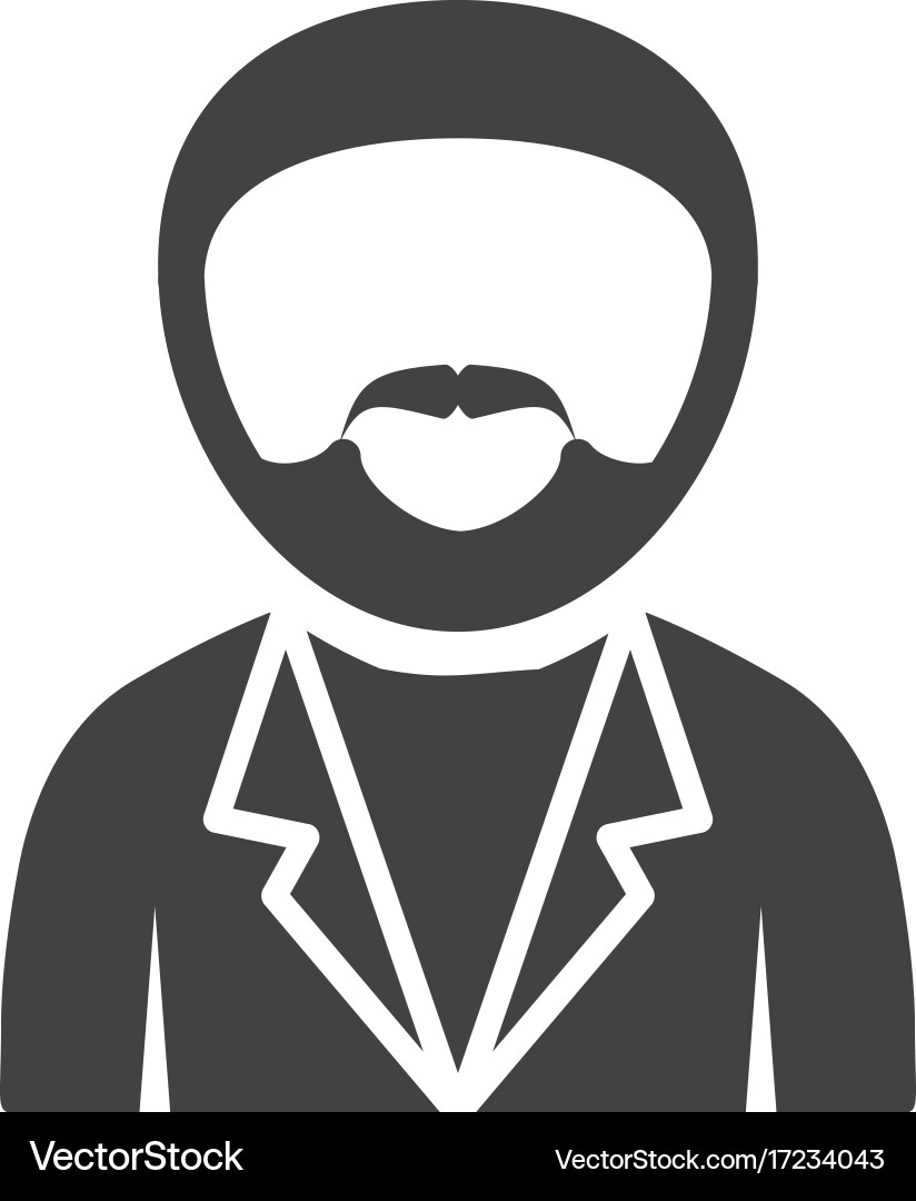 Man in tuxedo Vector Image