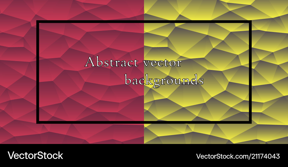 Set of seamless patterns repeating geometric vector image