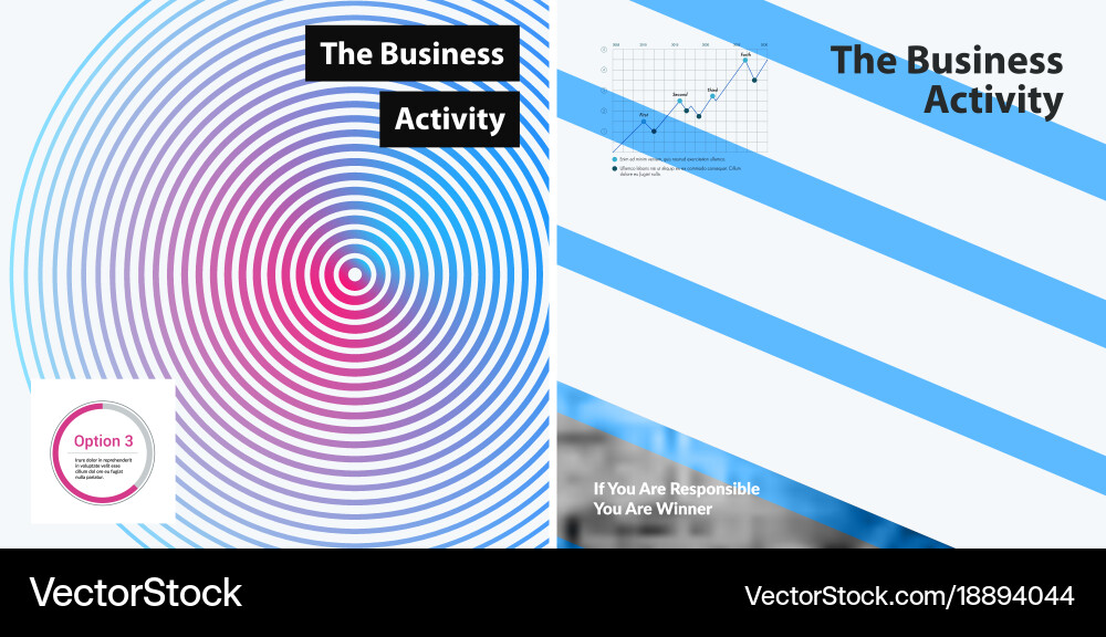 Abstract design elements for graphic layout Vector Image