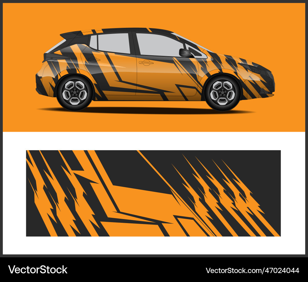 Abstract graphic stripe racing background Vector Image