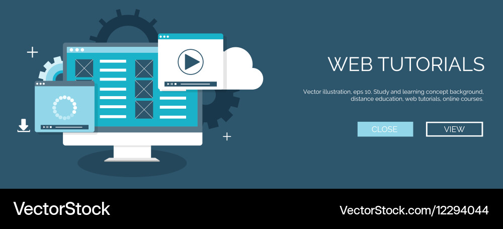 Flat background coding Royalty Free Vector Image
