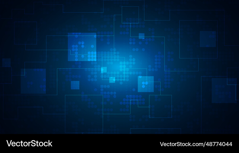 Hi-tech digital data abstract design Hi-tech digital data abstract design vector image