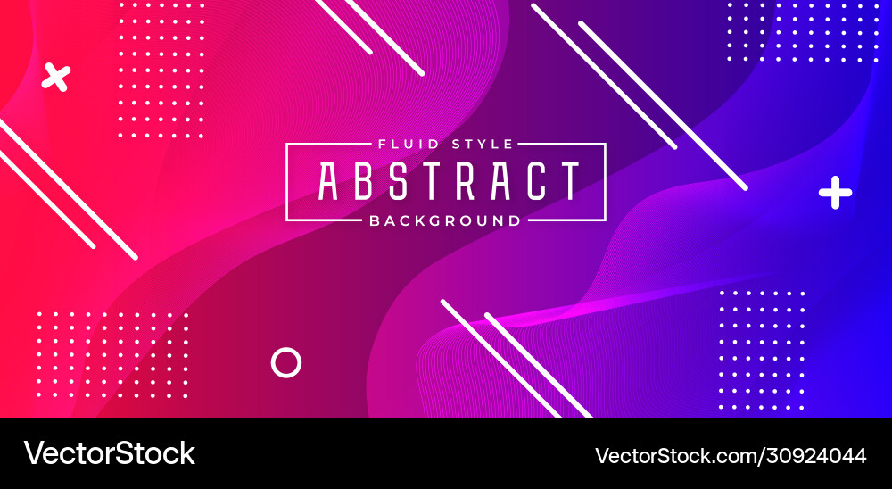 Minimalistic horizontal banner background vector image