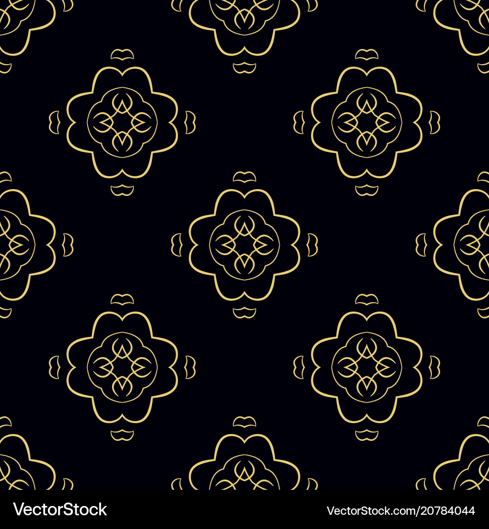 Retro seamless pattern Vector Image