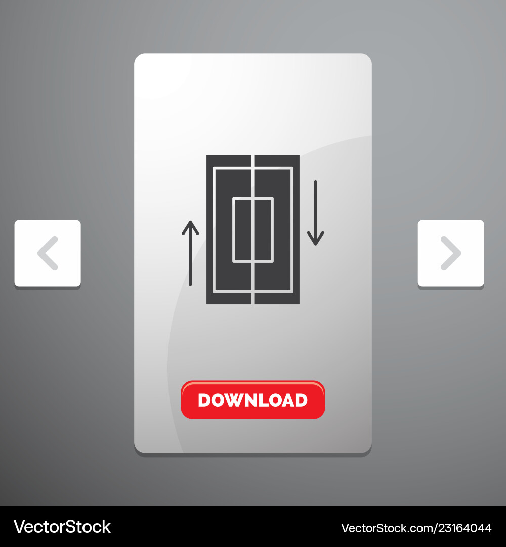 Sync synchronization data phone smartphone glyph Sync synchronization data phone smartphone glyph vector image