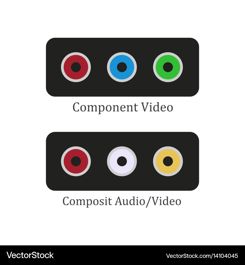 Component composit Vector Image