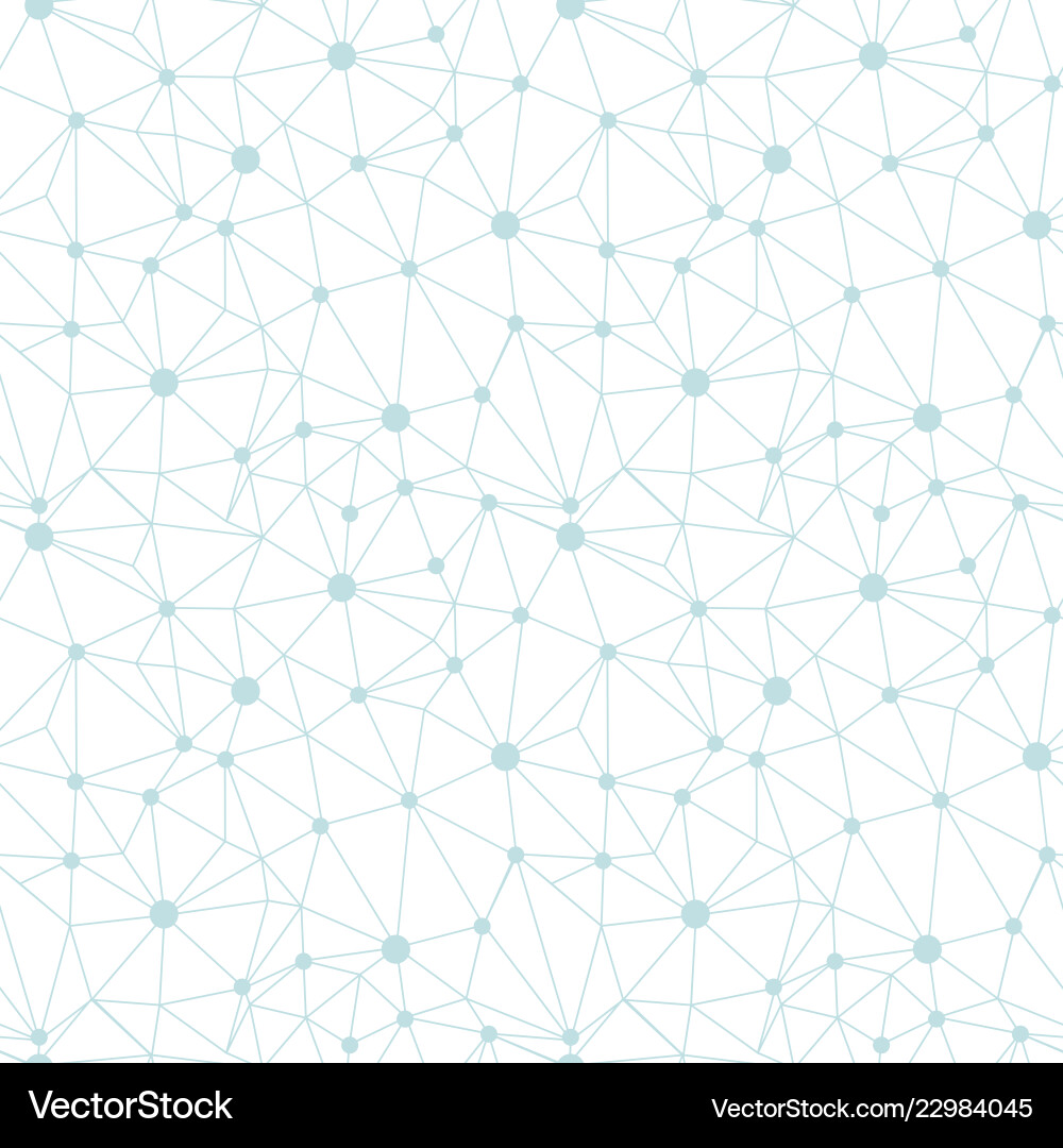 Geometric Network Pattern vector image