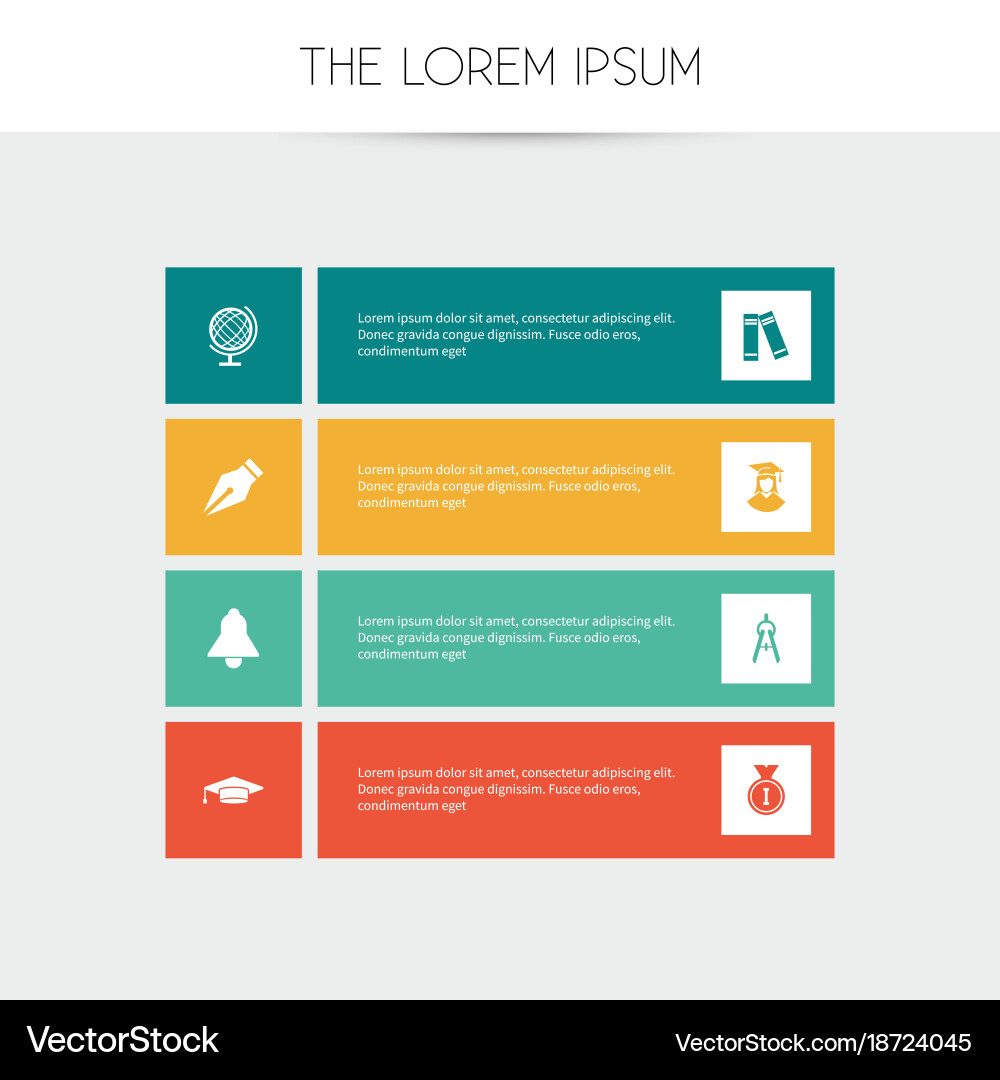 Set of 8 editable science icons includes symbols vector image