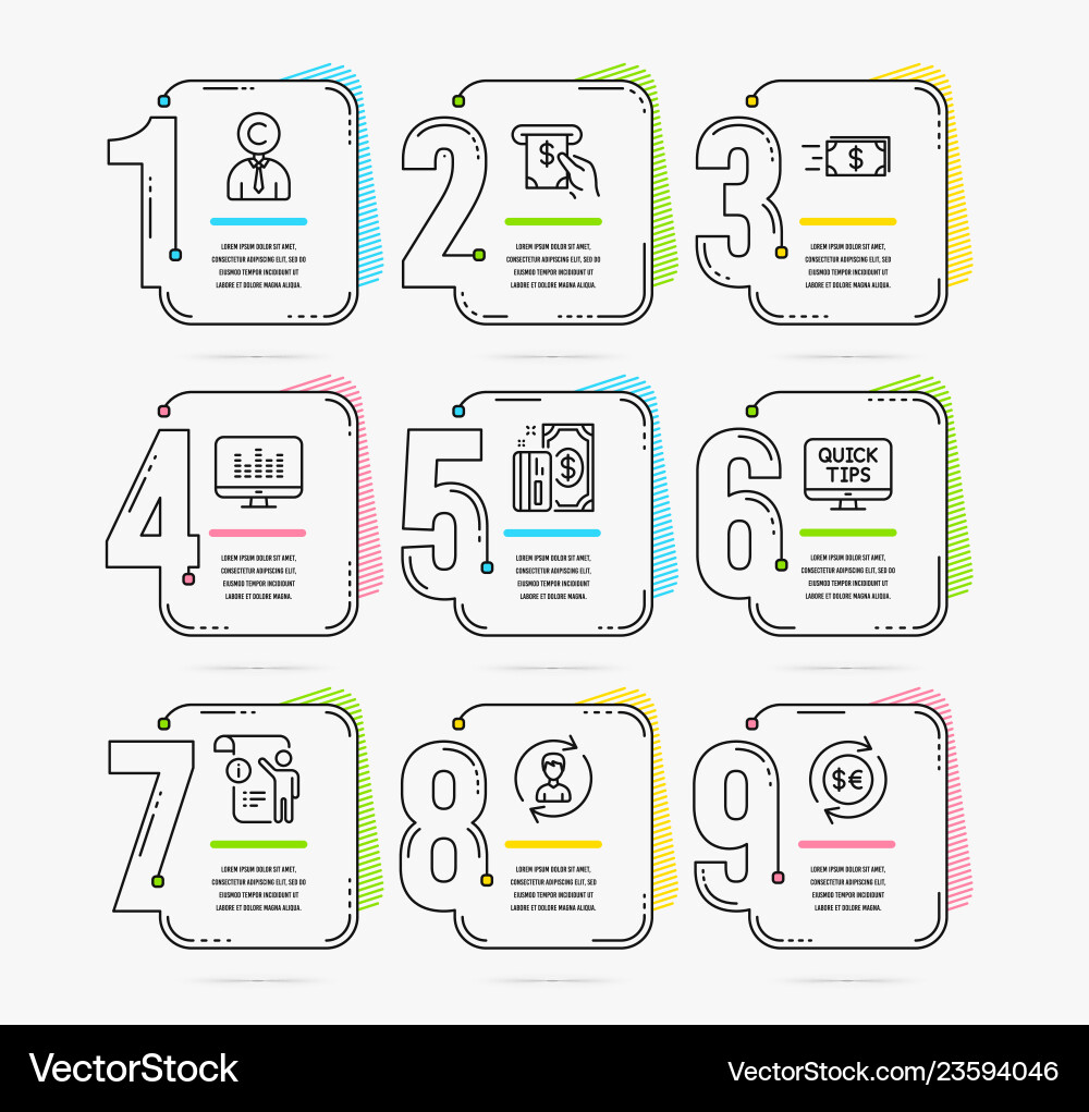 Copyrighter human resources and web tutorials Copyrighter human resources and web tutorials vector image