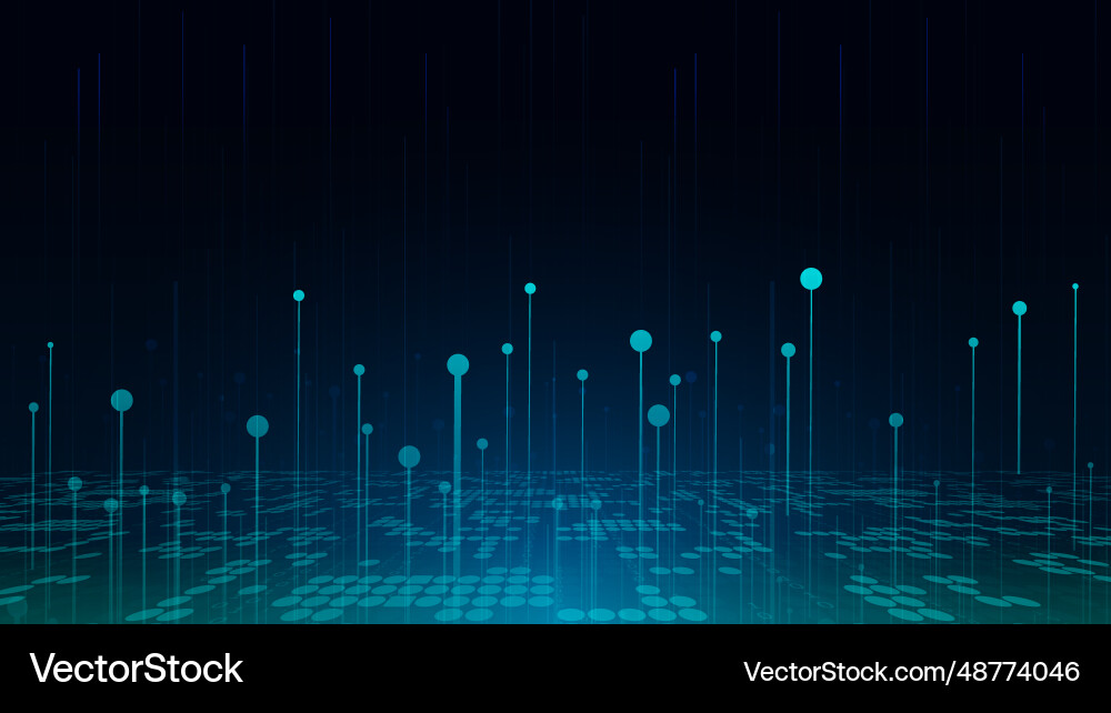 Hi-tech digital data abstract design Hi-tech digital data abstract design vector image