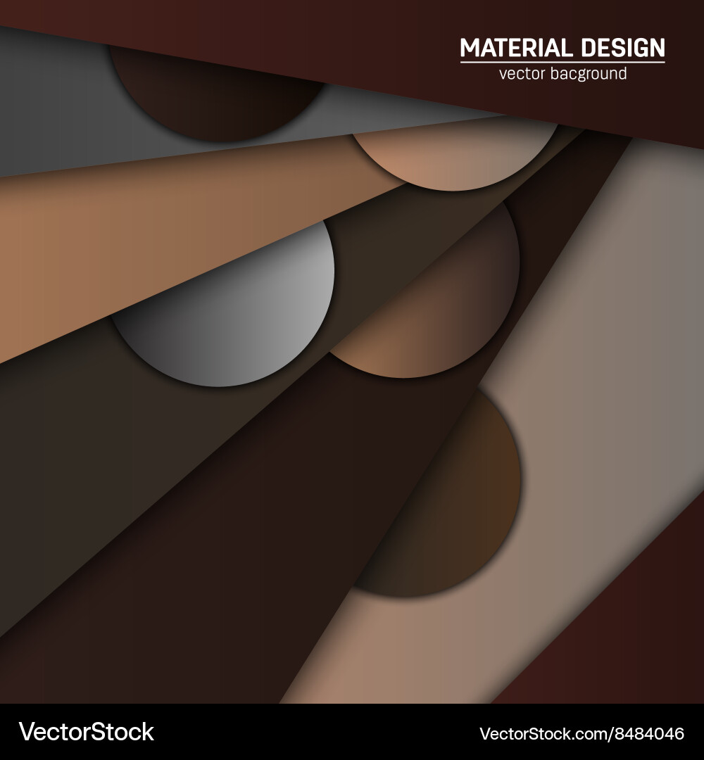 Material design background abstract Vector Image