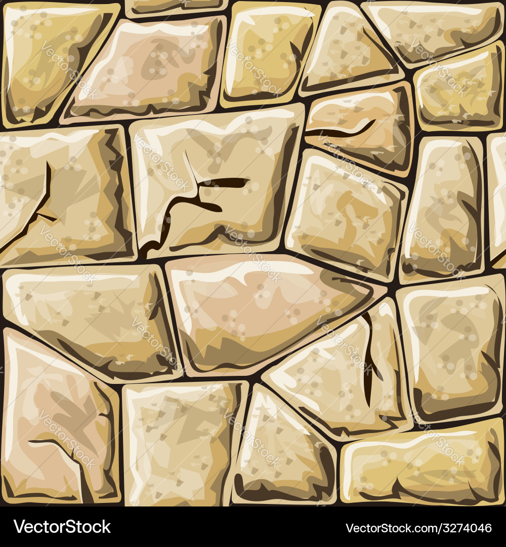 Stone Texture Seamless Pattern Vector Image