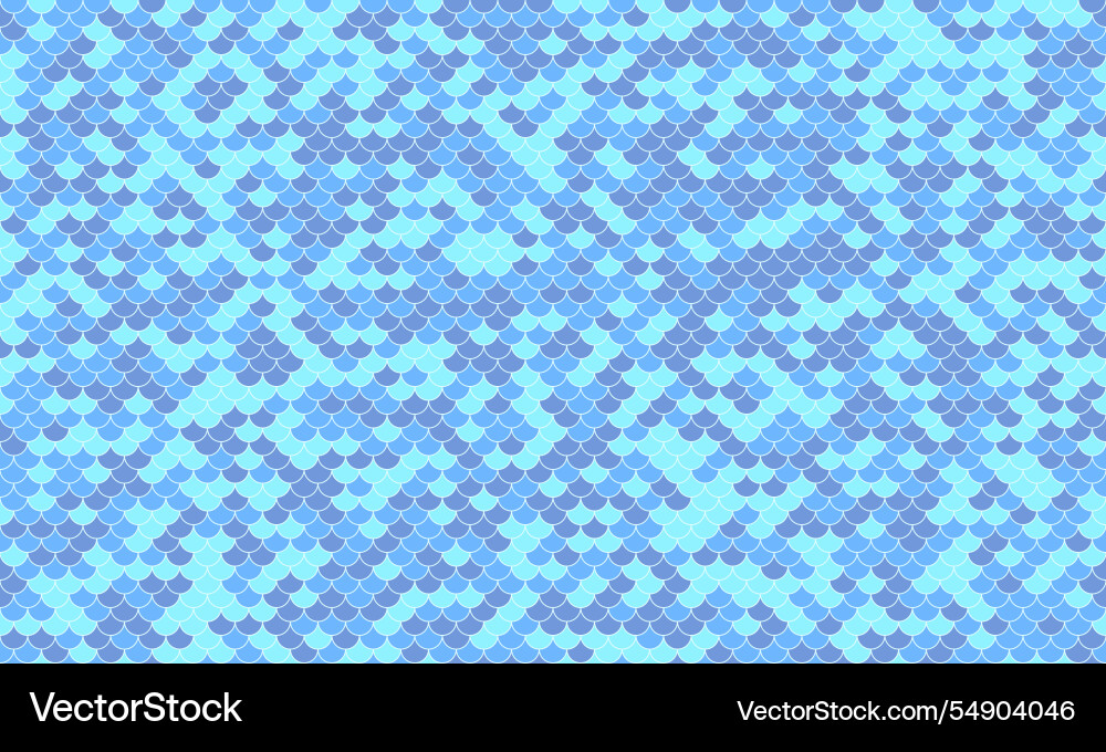 Stunning seamless pattern featuring overlapping Vector Image