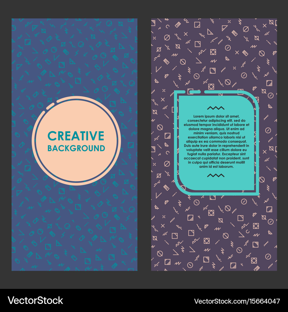 Abstract Modern Background Pattern vector image