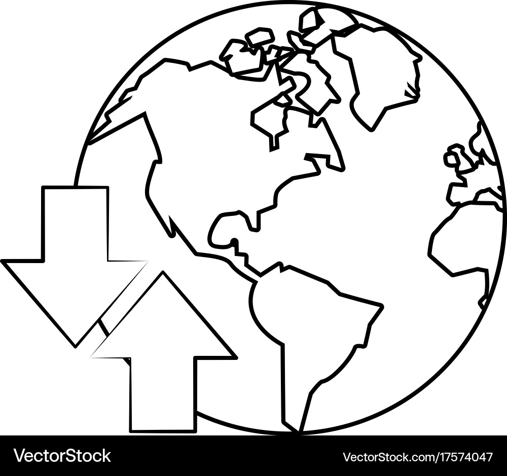 Cloud computing symbol vector image