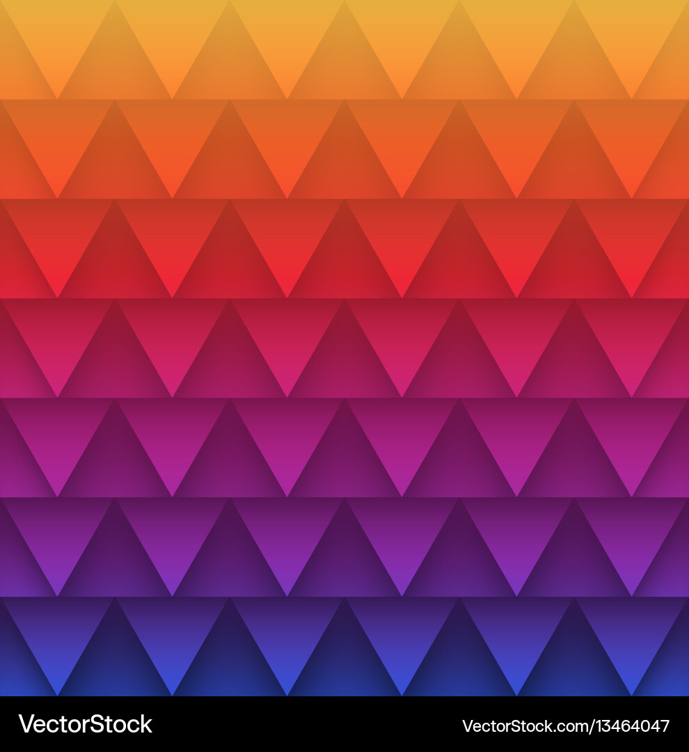 Geometric Triangle Pattern vector image