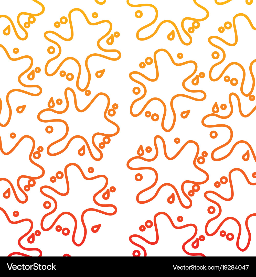 Paint splatter pattern image Vector Image