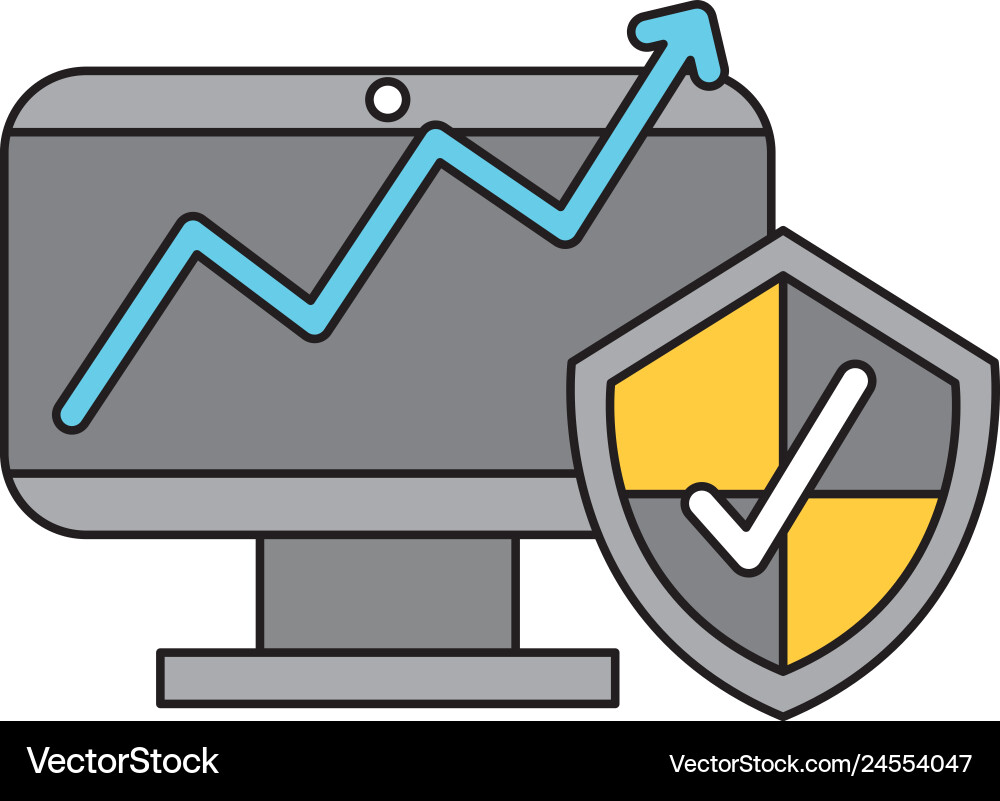 Security data technology Vector Image