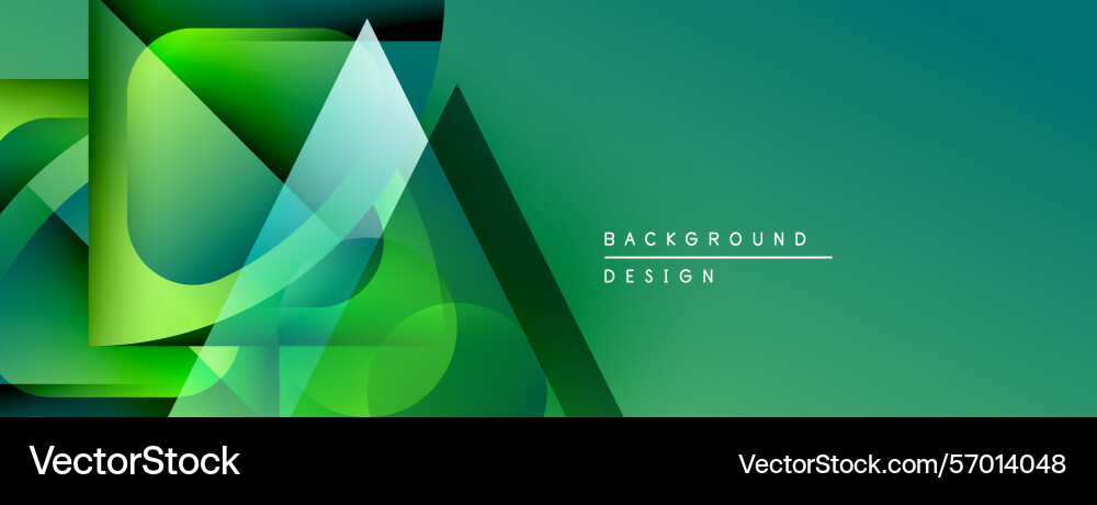 Abstract geometric shapes overlap creating Abstract geometric shapes overlap creating vector image