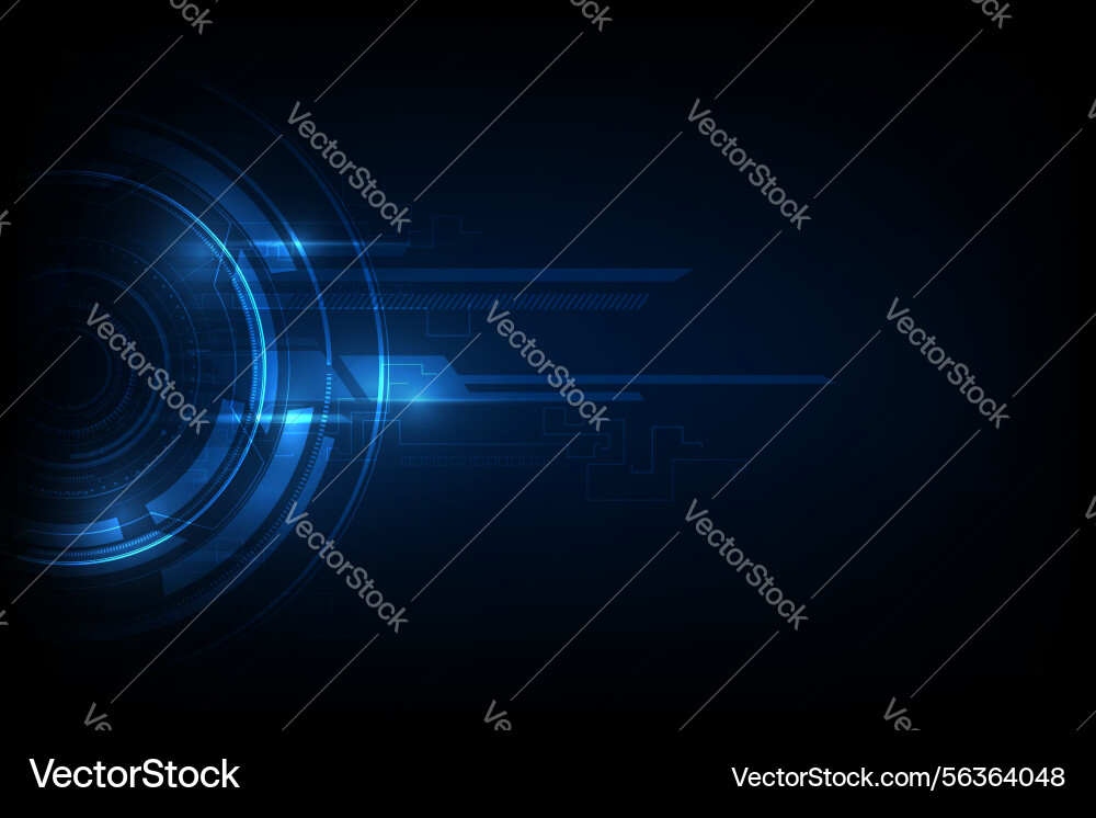 Background abstract technology communication Vector Image