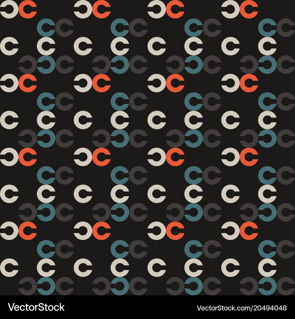 Fast moving object seamless pattern vector image