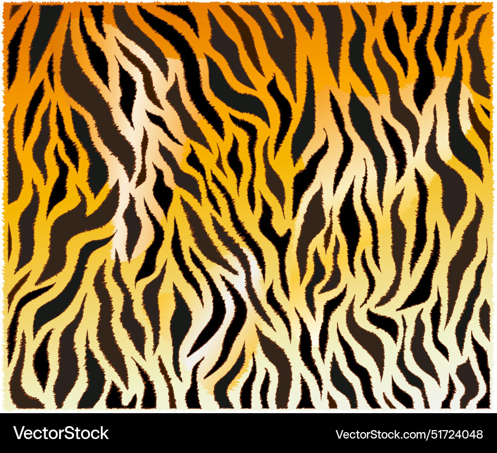 Tiger texture pattern design Vector Image