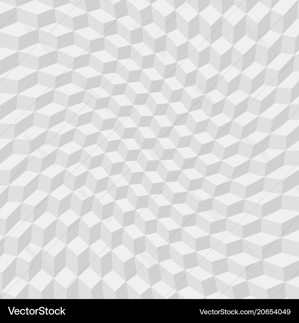 Abstract Geometric Cube Background vector image