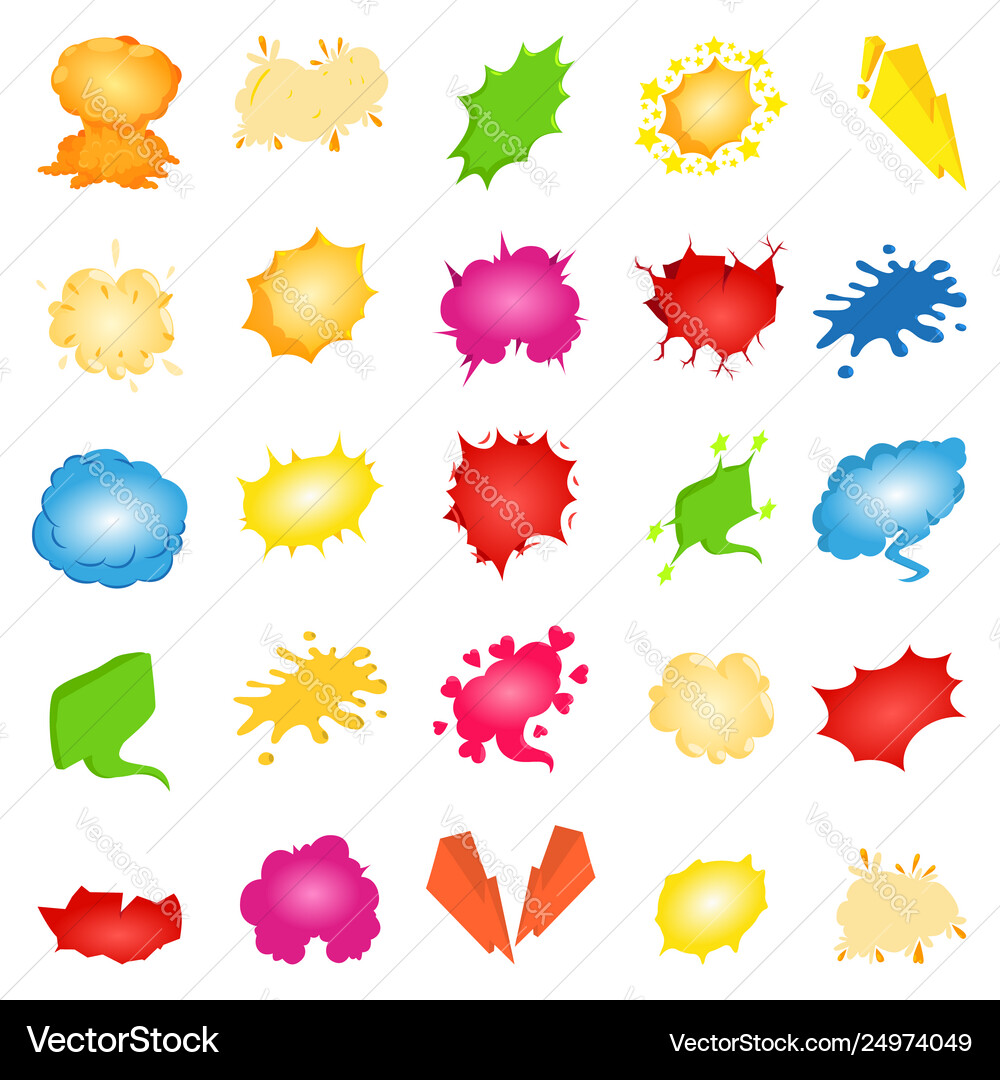 Dialog frame icons set isometric style Vector Image