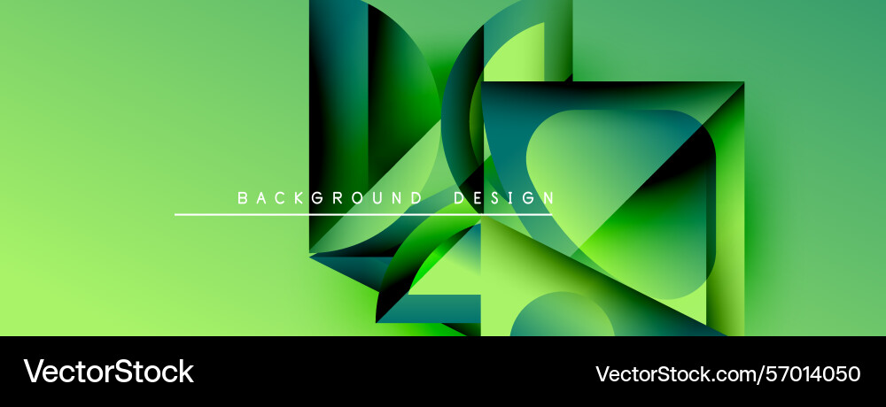 Abstract geometric shapes overlap creating Abstract geometric shapes overlap creating vector image
