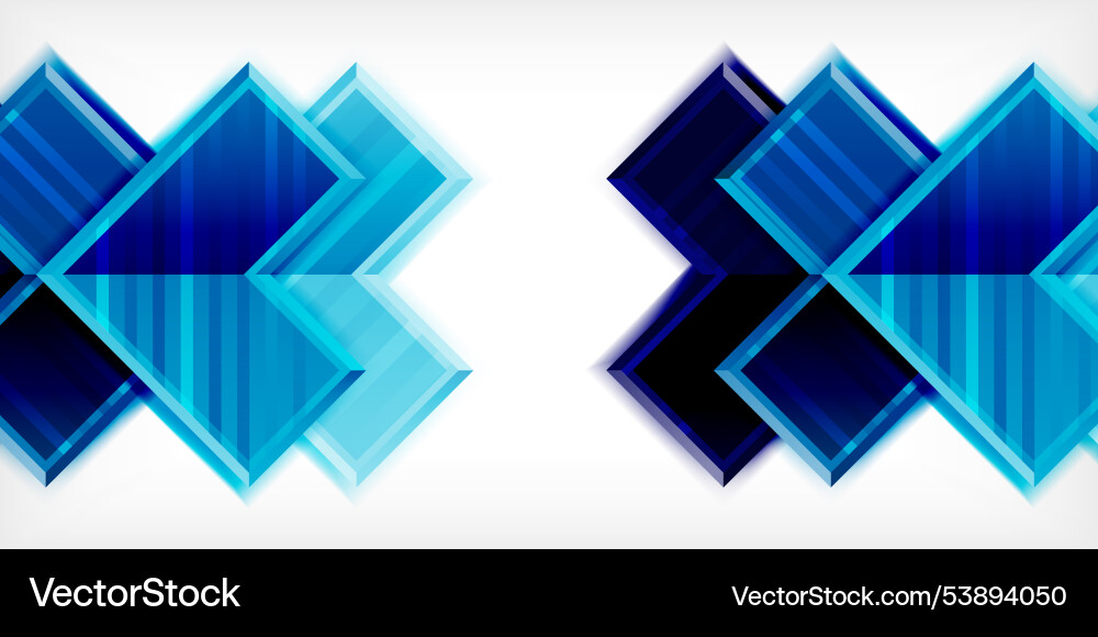 Arrow symbols created with 3d effects and line Arrow symbols created with 3d effects and line Vector Image