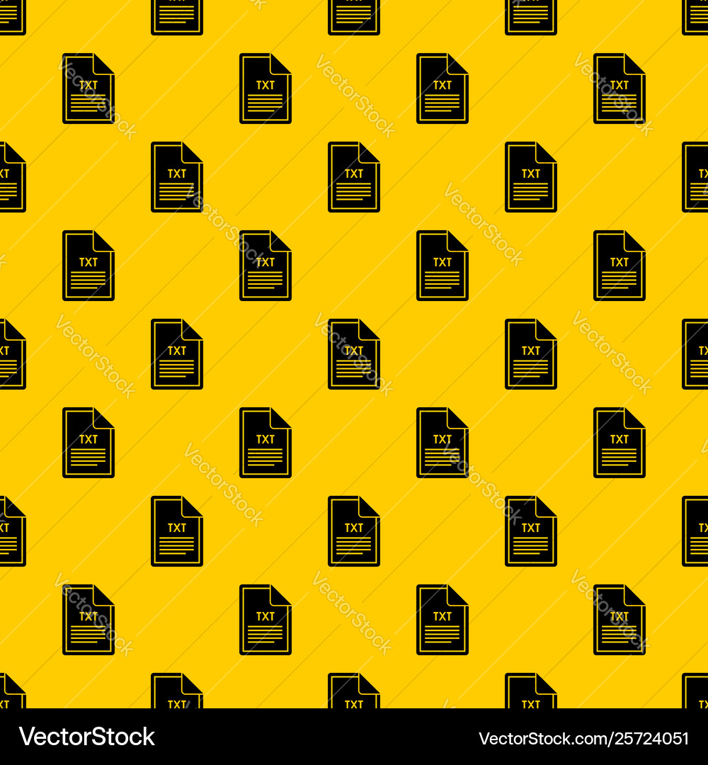 File txt pattern File txt pattern vector image