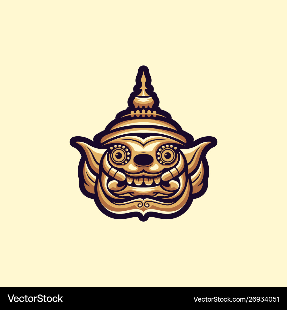 Monster logo design Monster logo design vector image