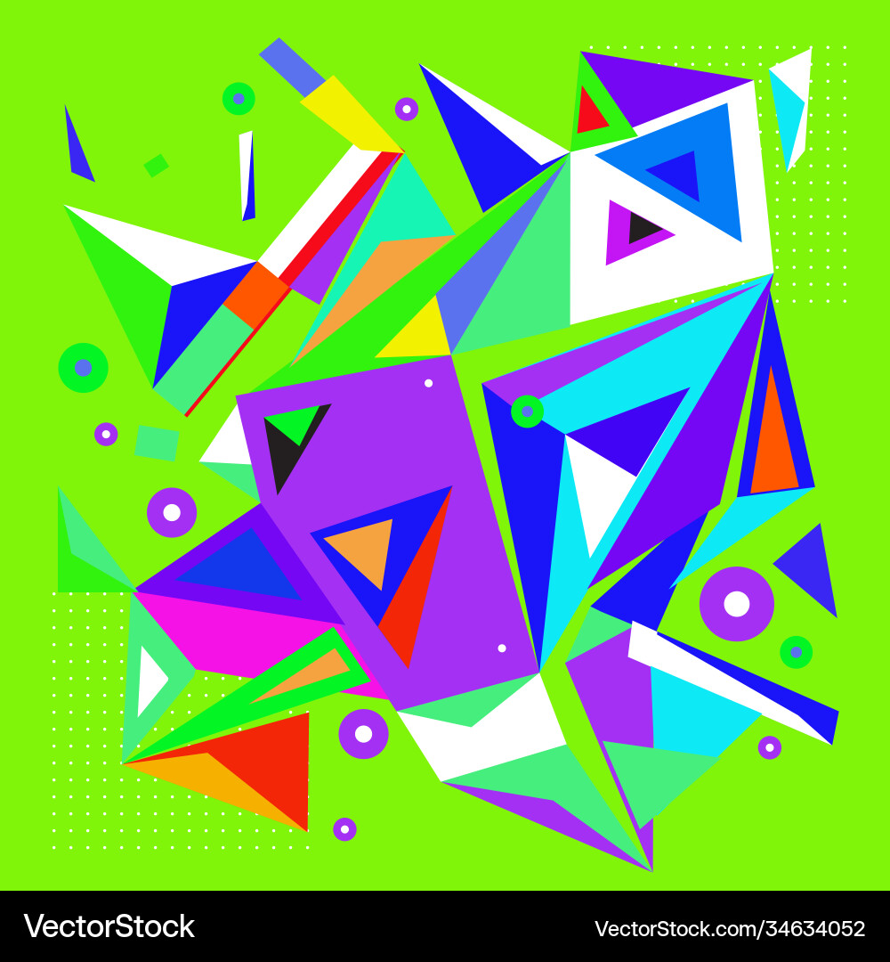 Abstract modern triangles background pattern Abstract modern triangles background pattern vector image