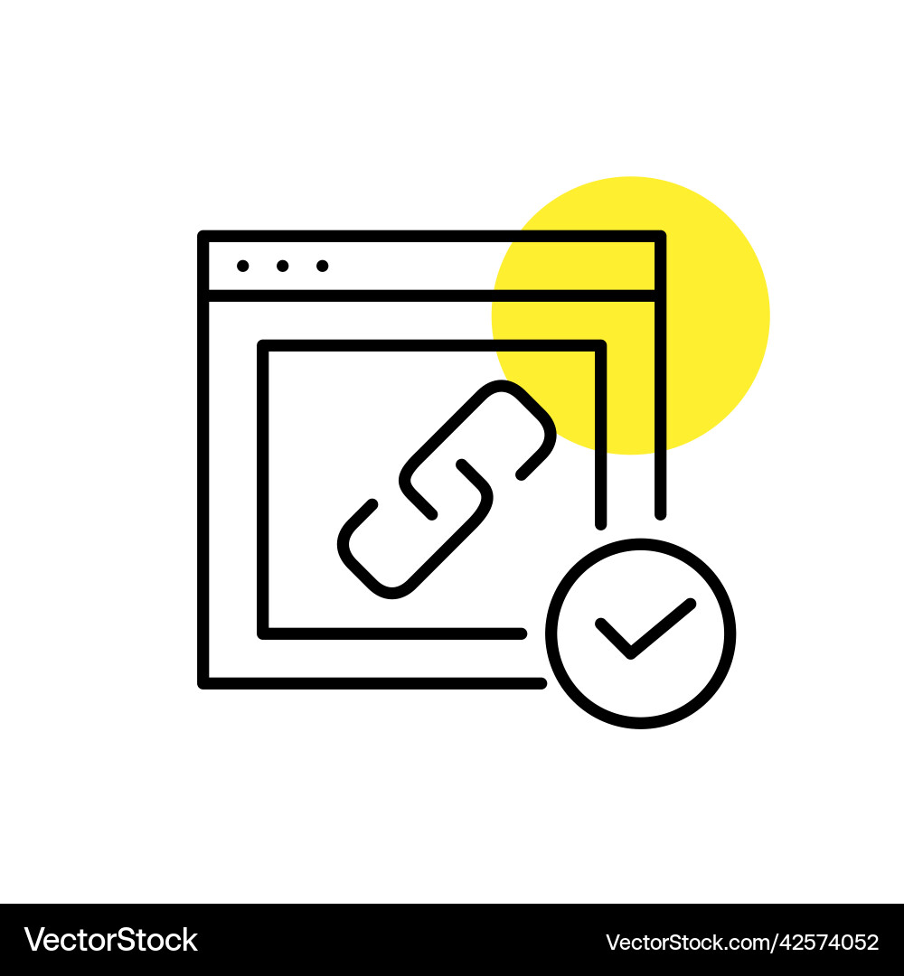 Backlink created another website traffic links Backlink created another website traffic links Vector Image