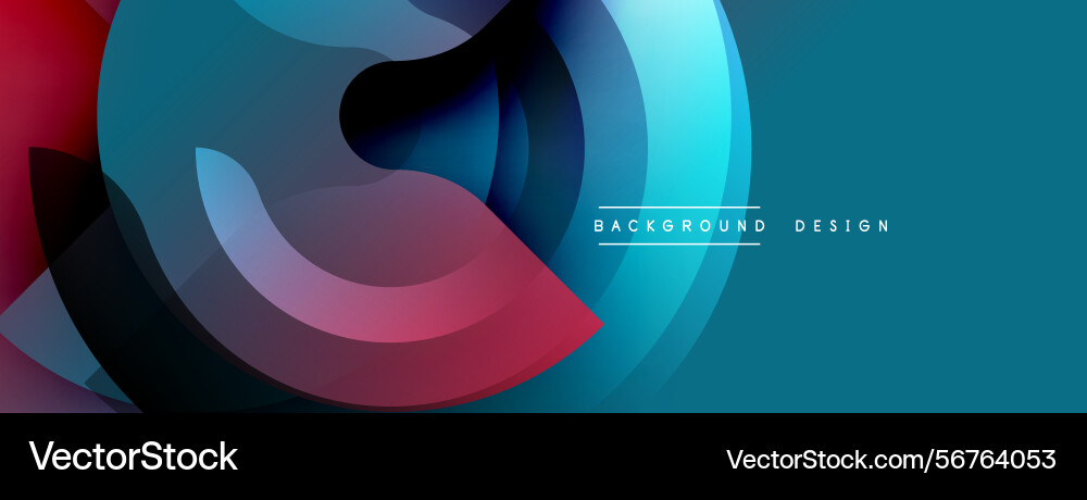Abstract layers create dynamic composition Abstract layers create dynamic composition vector image
