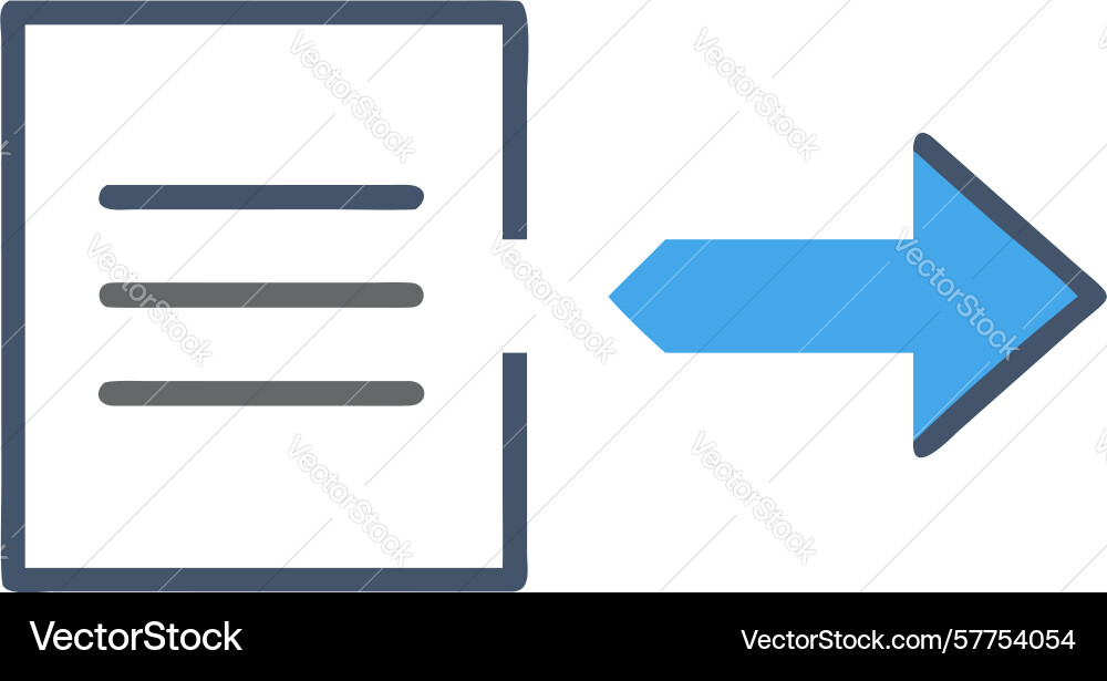 File to file transfer process icon design vector image
