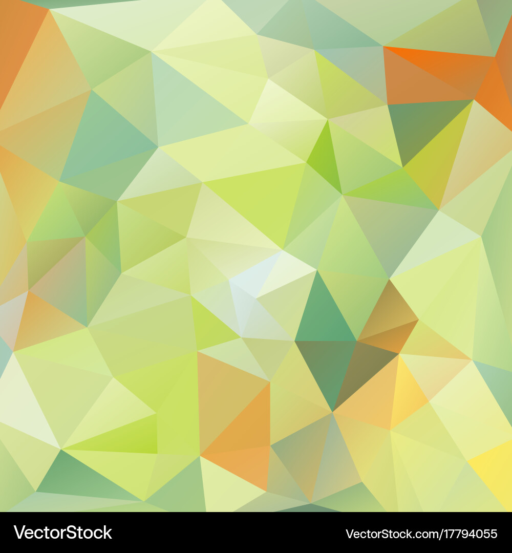 Abstract colorful background of triangles vector image